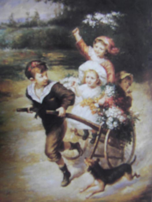 Children Oil Painting