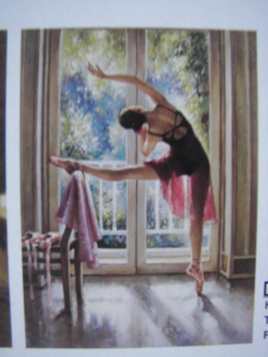 Obibi Ballet Oil Painting