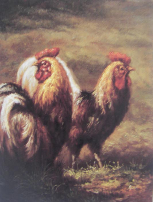 Obibi Animal Oil Painting