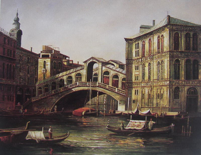 Obibi Venice Oil Painting