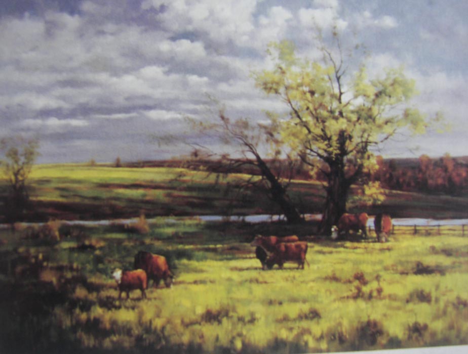 Obibi Landscape Oil Painting