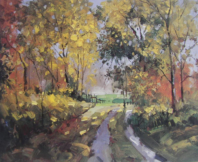 Obibi Landscape Oil Painting