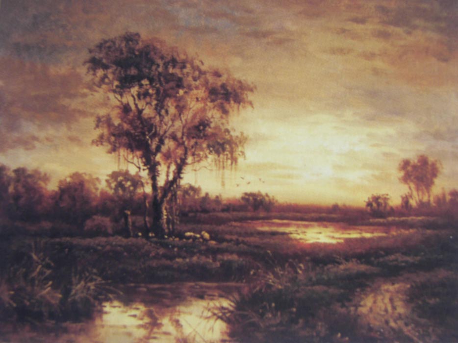 Obibi Landscape Oil Painting