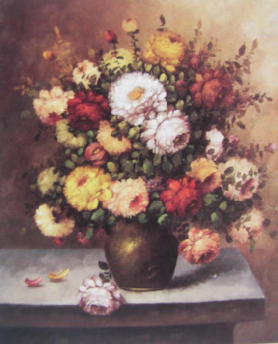 Obibi Flower Oil Painting