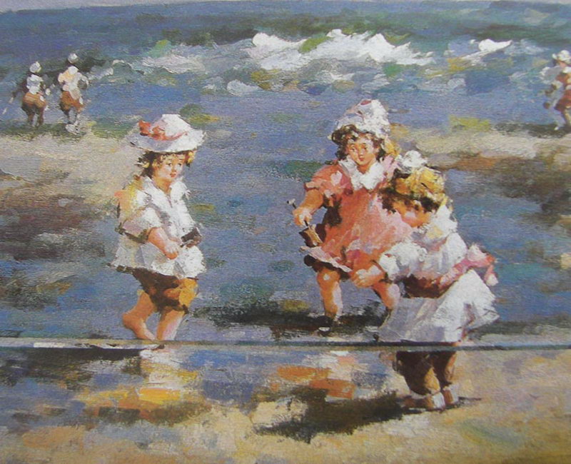 Children Oil Painting