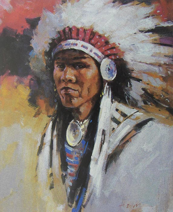 Obibi Middle East Portrait Oil Painting