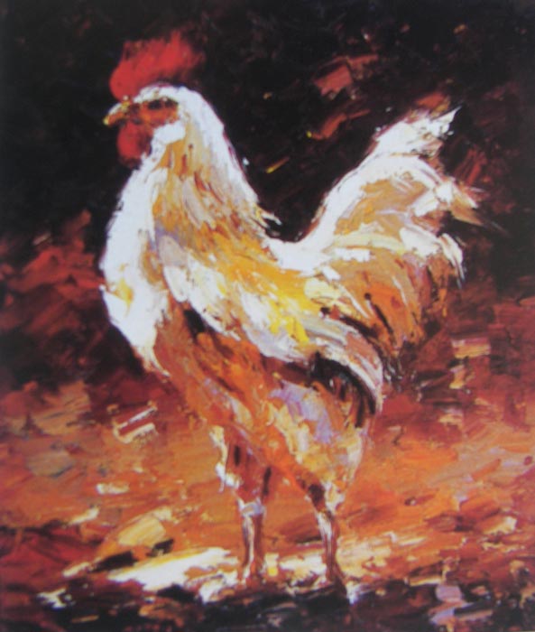 Obibi Animal Oil Painting