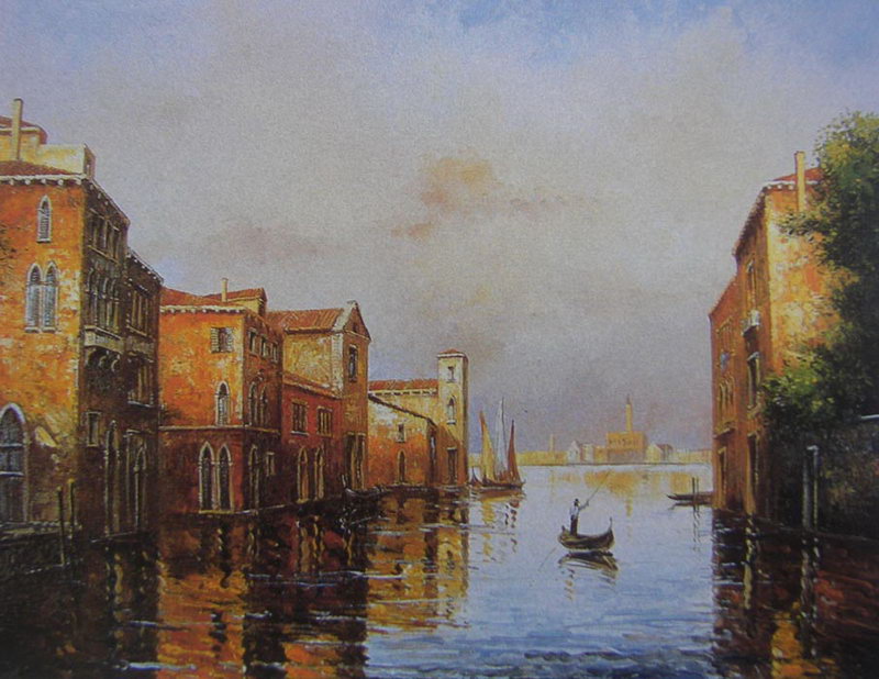 Venice Oil Painting