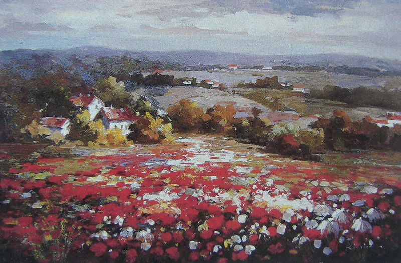 Obibi Landscape Oil Painting