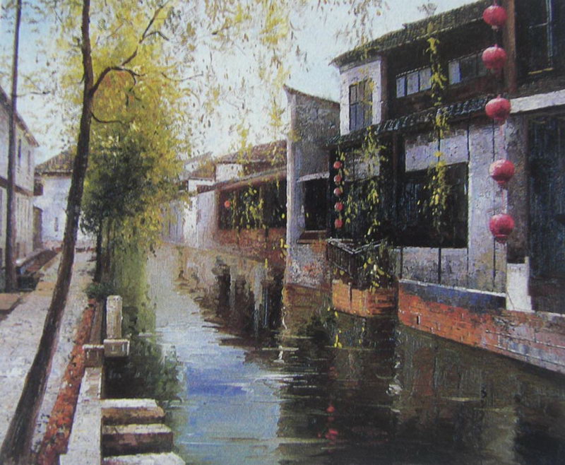 Obibi 风景油画