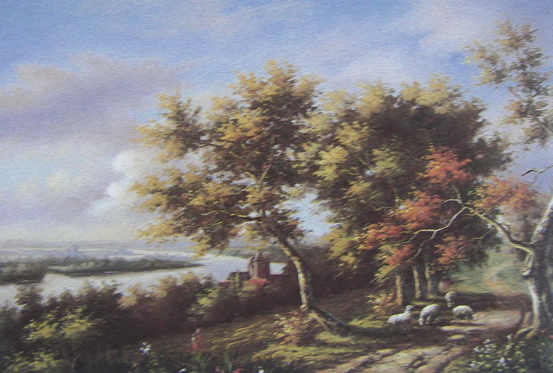 Obibi Landscape Oil Painting