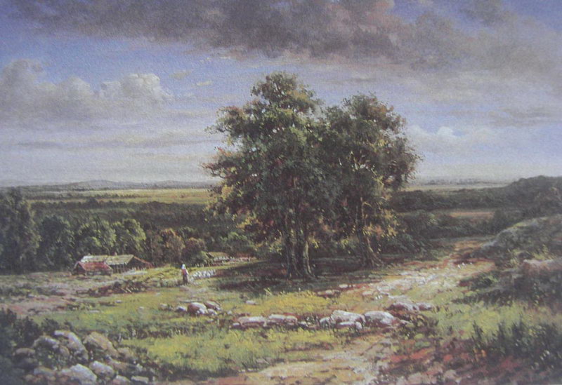 Obibi Landscape Oil Painting