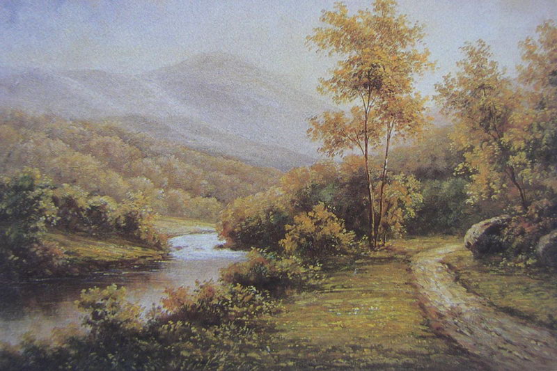 Obibi Landscape Oil Painting