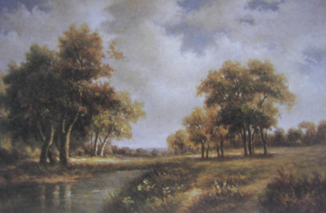 Obibi Landscape Oil Painting