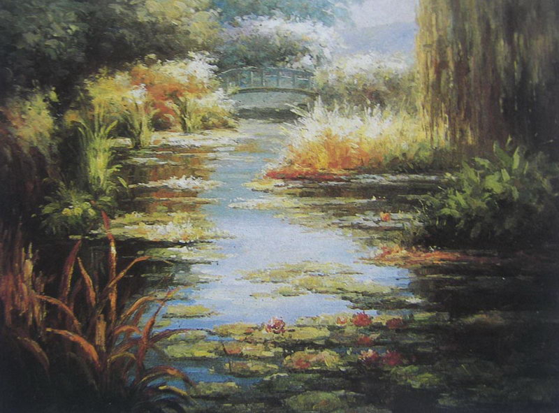 Obibi Landscape Oil Painting