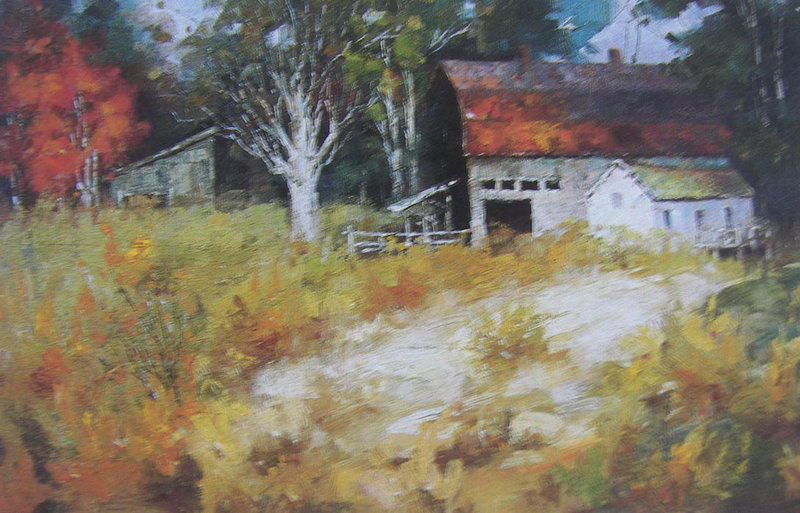 Obibi Landscape Oil Painting