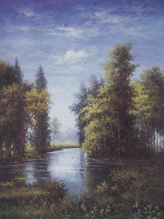 Obibi Landscape Oil Painting