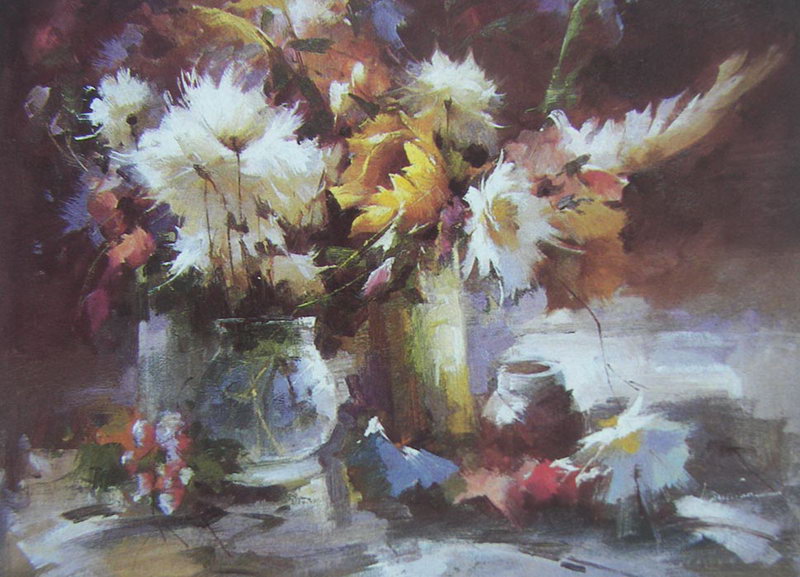 Flower Oil Painting