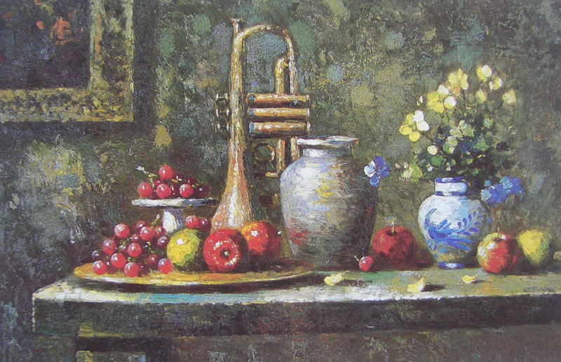 Obibi Fruit Oil Painting