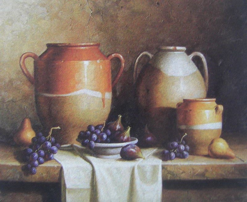 Obibi Still Life Oil Painting