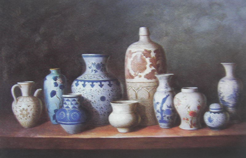 Obibi still life oil paintings