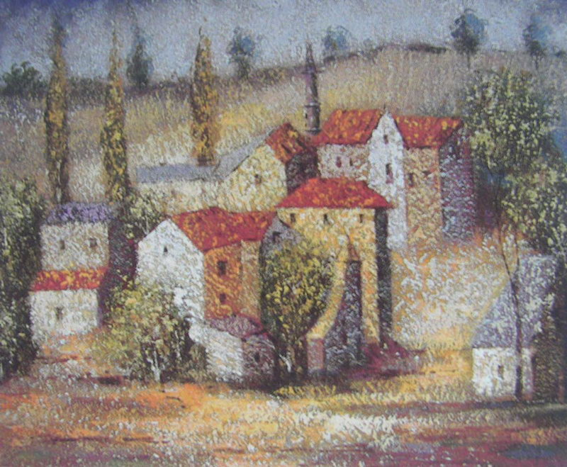 Obibi Landscape Oil Painting