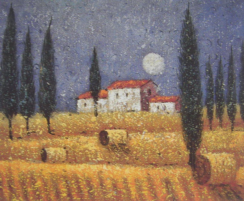 Obibi Landscape Oil Painting