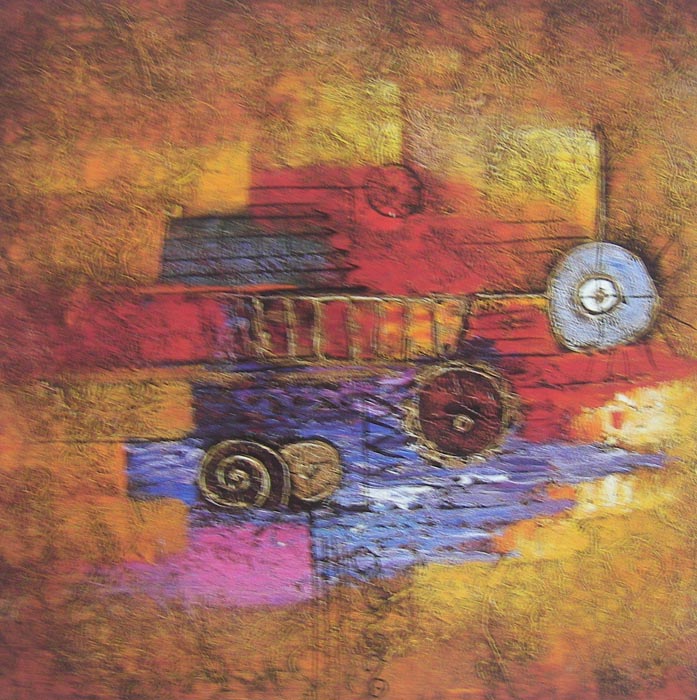 Obibi Abstract Oil Painting