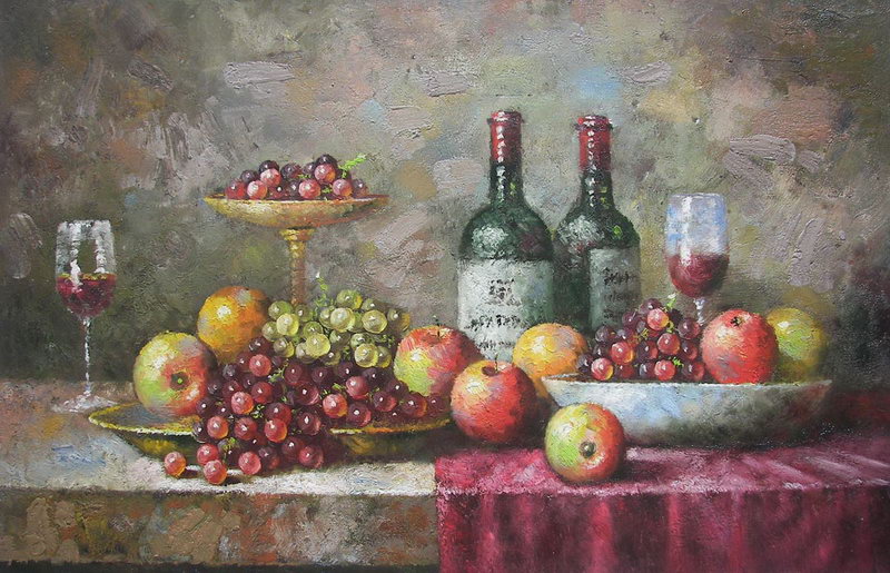 Obibi Fruit Oil Painting