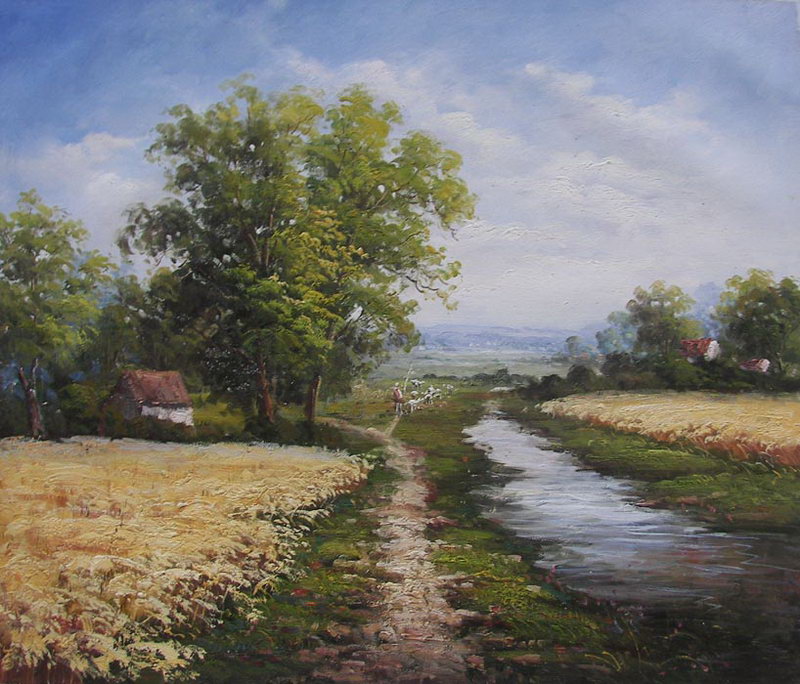 Obibi Landscape Oil Painting