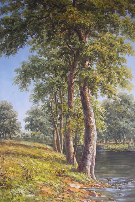 Obibi Landscape Oil Painting