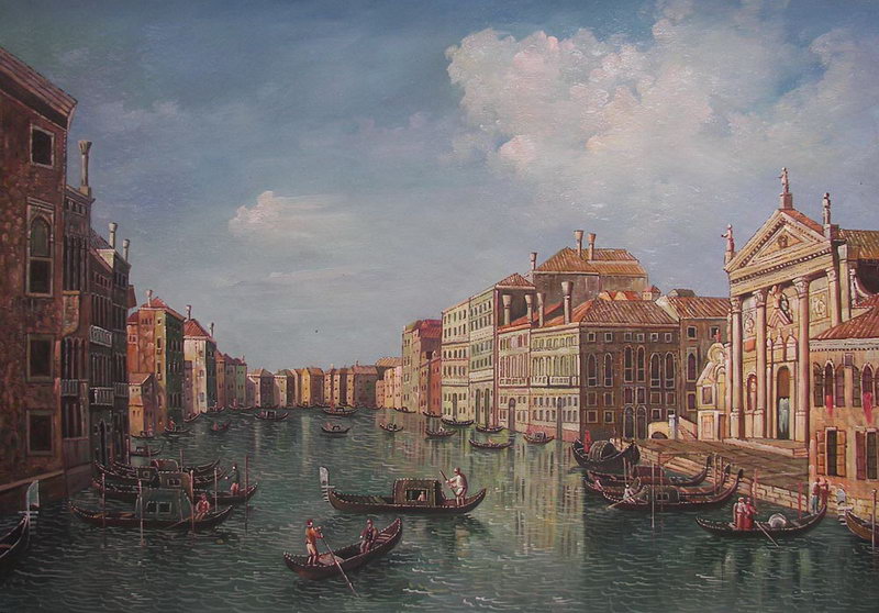 Obibi Venice Oil Painting