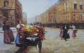 paris oil painting