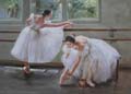 Ballet Oil Painting